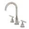 Kingston Brass FSC8929CML Manhattan Widespread Bathroom Faucet W/ Brass Pop-Up, Nickel FSC8929CML - alternate 1